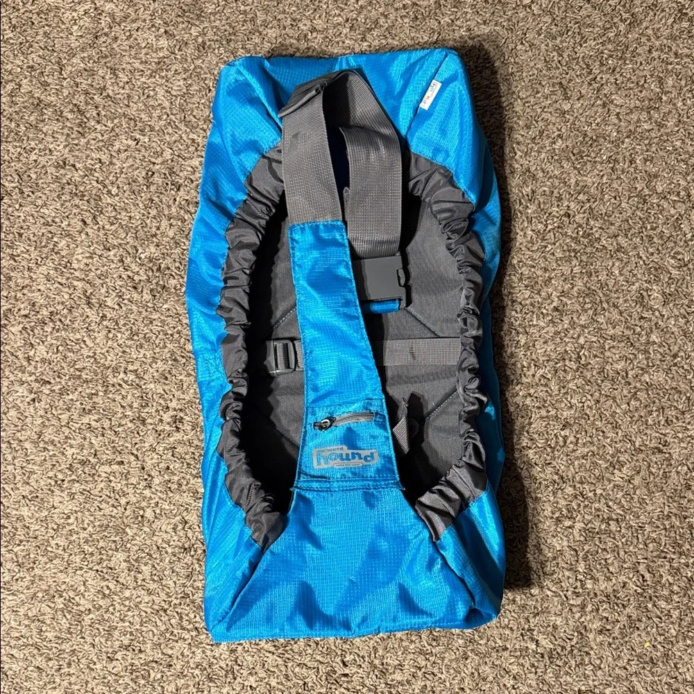 Outward Hound Dog Sling Carrier | Blue & Gray | Hands-Free Pet Carrier